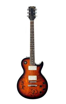 Lot 54 - A SIGNED 'SUPERGRASS' Hohner Arbor Series electric guitar.