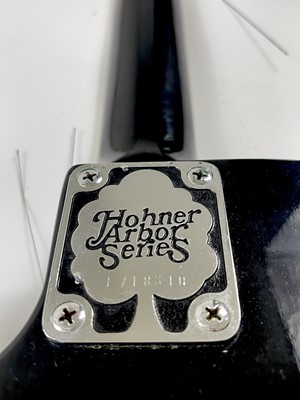 Lot 54 - A SIGNED 'SUPERGRASS' Hohner Arbor Series electric guitar.