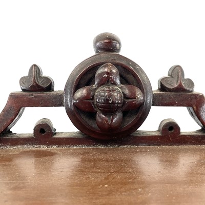 Lot 1715 - A Kosmoid patent time recorder, the silvered...