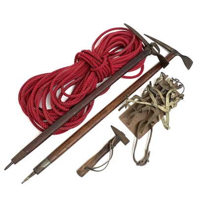 Lot 29 - Vintage Mountaineering equipment, comprising...