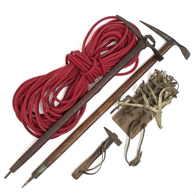 Lot 29 - Vintage Mountaineering equipment, comprising...