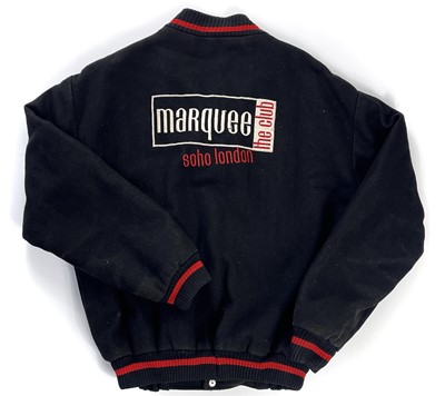 Lot 65 - A 'Marquee Club' of Soho London wool bomber jacket.