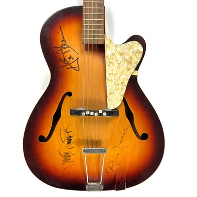 Lot 234 - THE SHADOWS signed guitar.