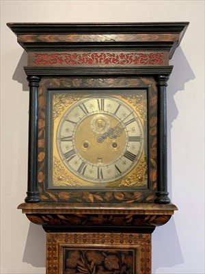 Lot 3021 - A fine Daniel Quare walnut and marquetry eight...