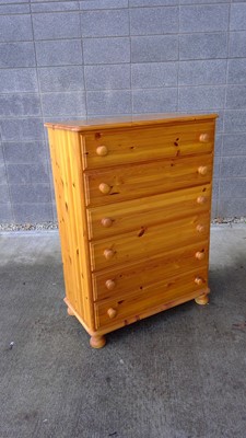 Lot 56 - BELLAMY DUCAL Pine Chest of Drawers with six...