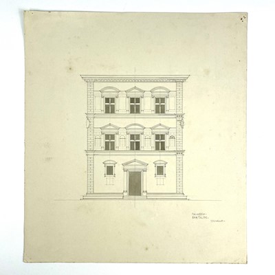 Lot 554 - Frederick Pepys COCKERELL (1833-1878) Palazzo -...