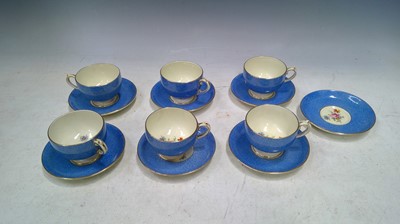 Lot 76 - Six Copelands Grovenor Coffee Cups and Seven...