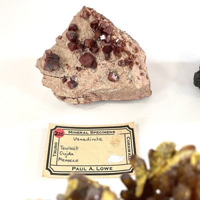 Lot 255 - A group of four exceptional mineral specimens...