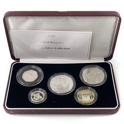 Lot 46 - Royal Mint 2004 Great Britain "Family Silver Collection" cased.