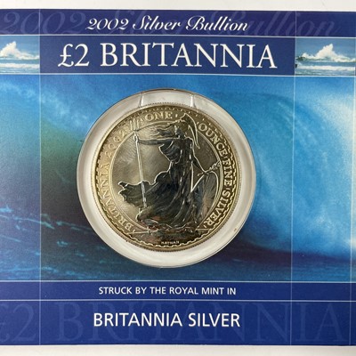 Lot 51 - Royal Mint Great Britain Britannia 1 once Silver coins x8.