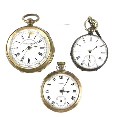 Lot 365 - Three pocket watches.