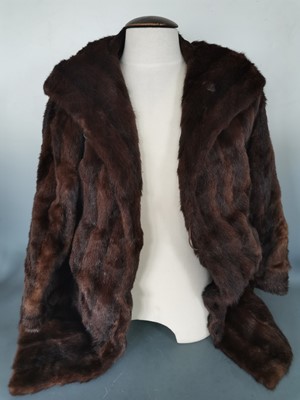 Lot 16 - A Hutcheson fur coat and a mannequin.