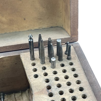 Lot 105 - A Favorite Swiss made watchmaker staking set...