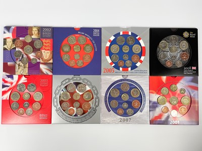 Lot 74 - Great Britain Uncirculated Royal Mint 2000 to 2009 Year Sets (Except 2009 Kew Gardens set) (x11).