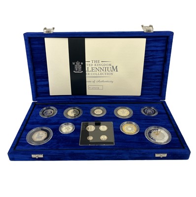 Lot 81 - Great Britain Royal Mint Proof "The United Kingdom Millennium (2000) Silver Collection"