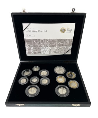Lot 85 - Great Britain 2009 Silver Proof Coin Set Including Kew Gardens 50p.
