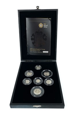 Lot 86 - Royal Mint Great Britain Silver Proof Piedfort Royal Shield of Arms 2008 Coin Set.