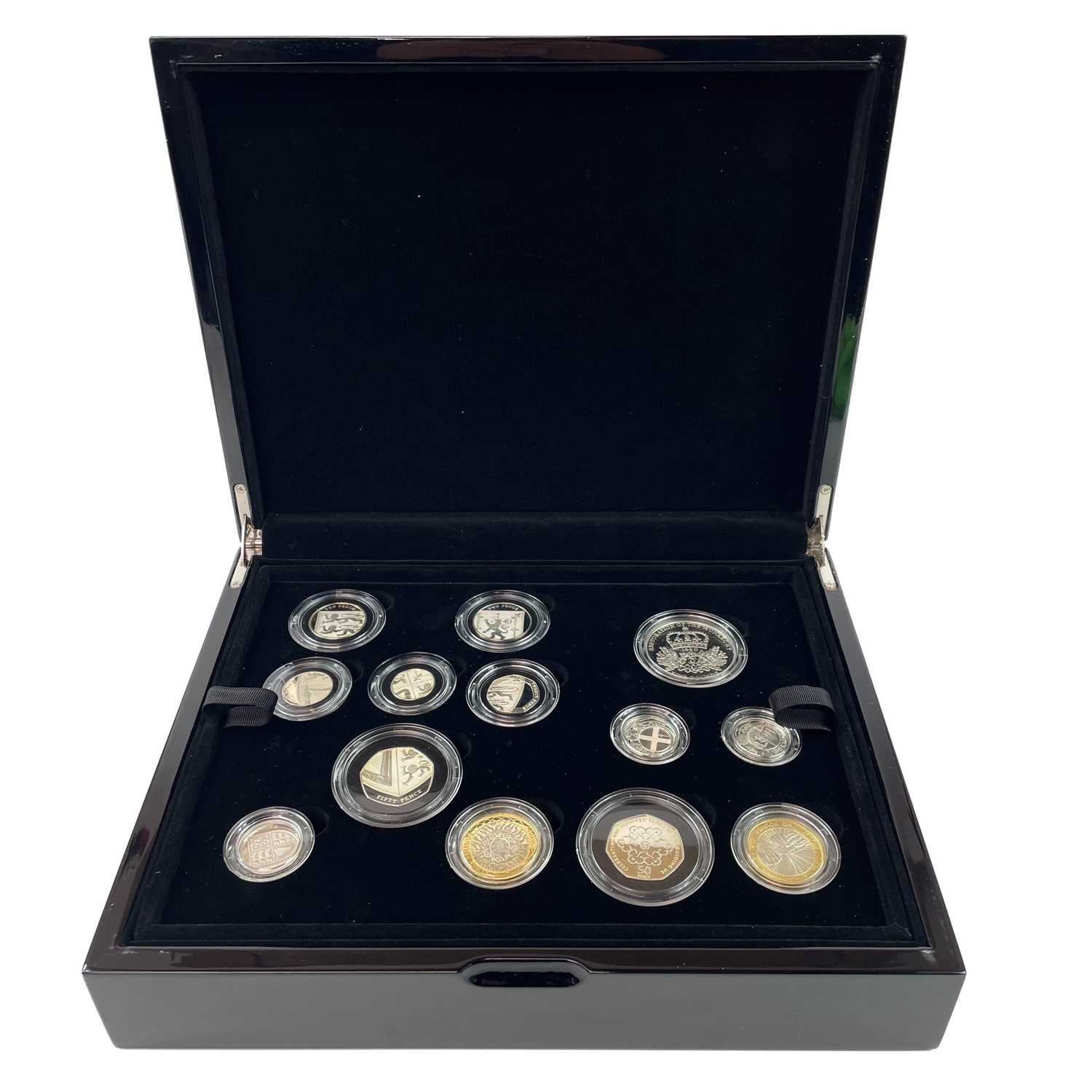 Lot 89 - Royal Mint Great Britain 2010 UK Silver Proof 13 Coin Set.