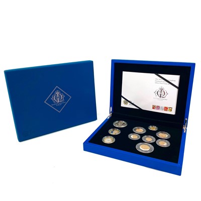 Lot 94 - Royal Mint Great Britain Proof 2012 Diamond Jubilee Silver Proof Coin Set.