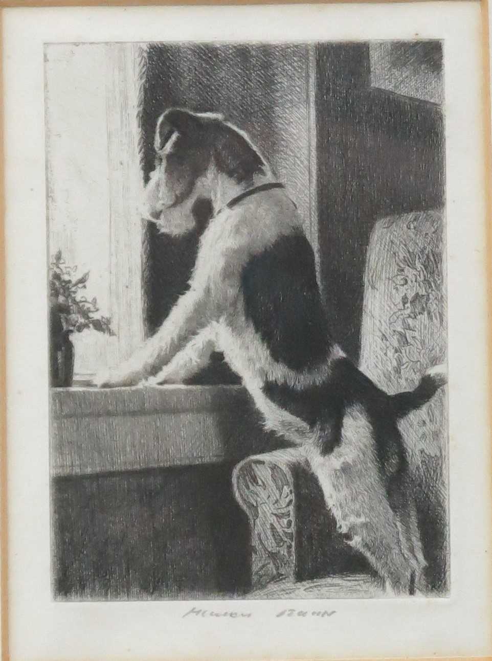 Lot 362 - Morgan DENNIS (1892-1960) School's Out Etching...