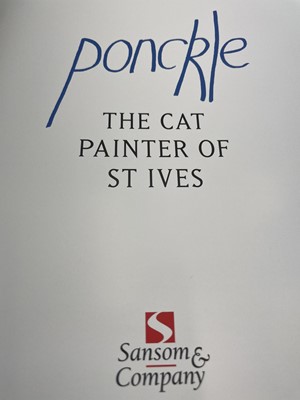Lot 430 - PONCKLE (1934-2012) St Ives Oil on canvas...