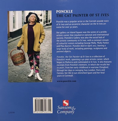 Lot 430 - PONCKLE (1934-2012) St Ives Oil on canvas...