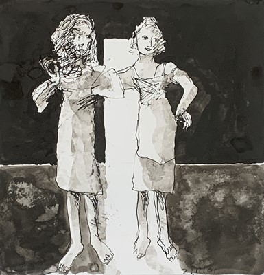 Lot 105 - John BARNICOAT (1924-2013) Two Women Two works...