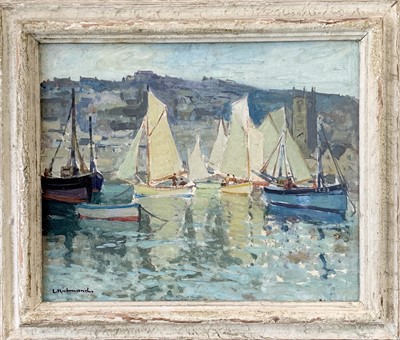 Lot 22 - Leonard RICHMOND (1889-1965) Sailing Boats, St...