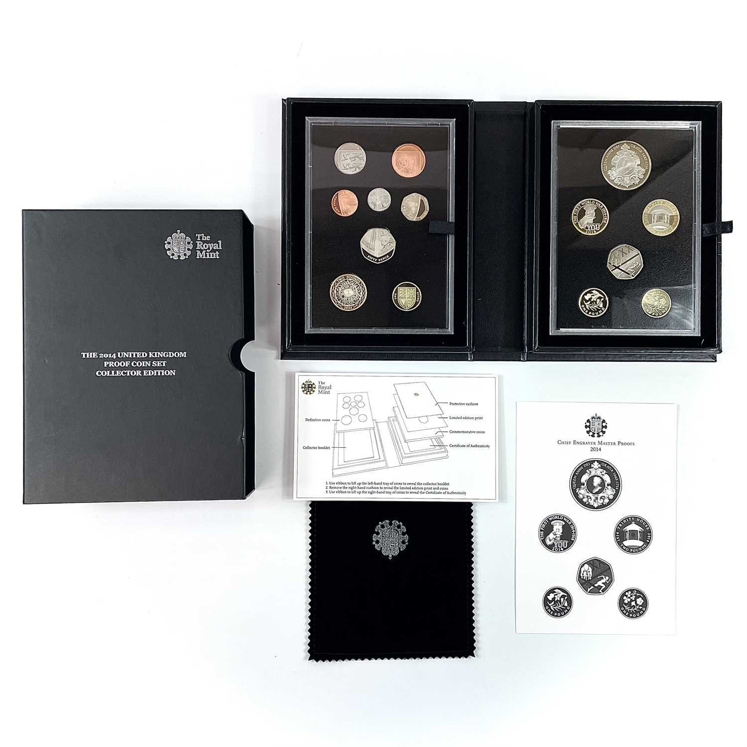 Lot 95 - Great Britain Proof Royal Mint Collector Edition 2014 set.