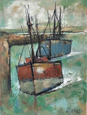 Lot 145 - Michael J. PRAED (1941) Entry, Two Trawlers...