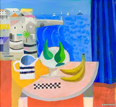 Lot 300 - Alan FURNEAUX (1953) St Ives Oil on board...