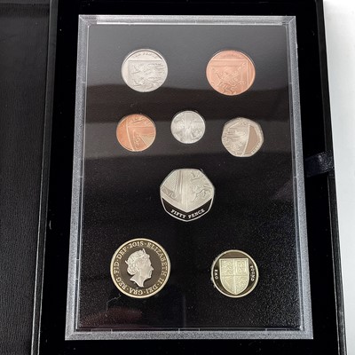 Lot 97 - Great Britain Royal Mint 2015 Definitive Proof Coin and Uncirculated 2015 Circulating Coin Sets