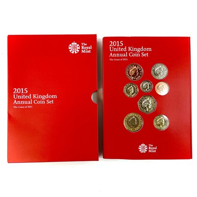 Lot 98 - Great Britain Royal Mint 2015 United Kingdom Annual Coin Set.
