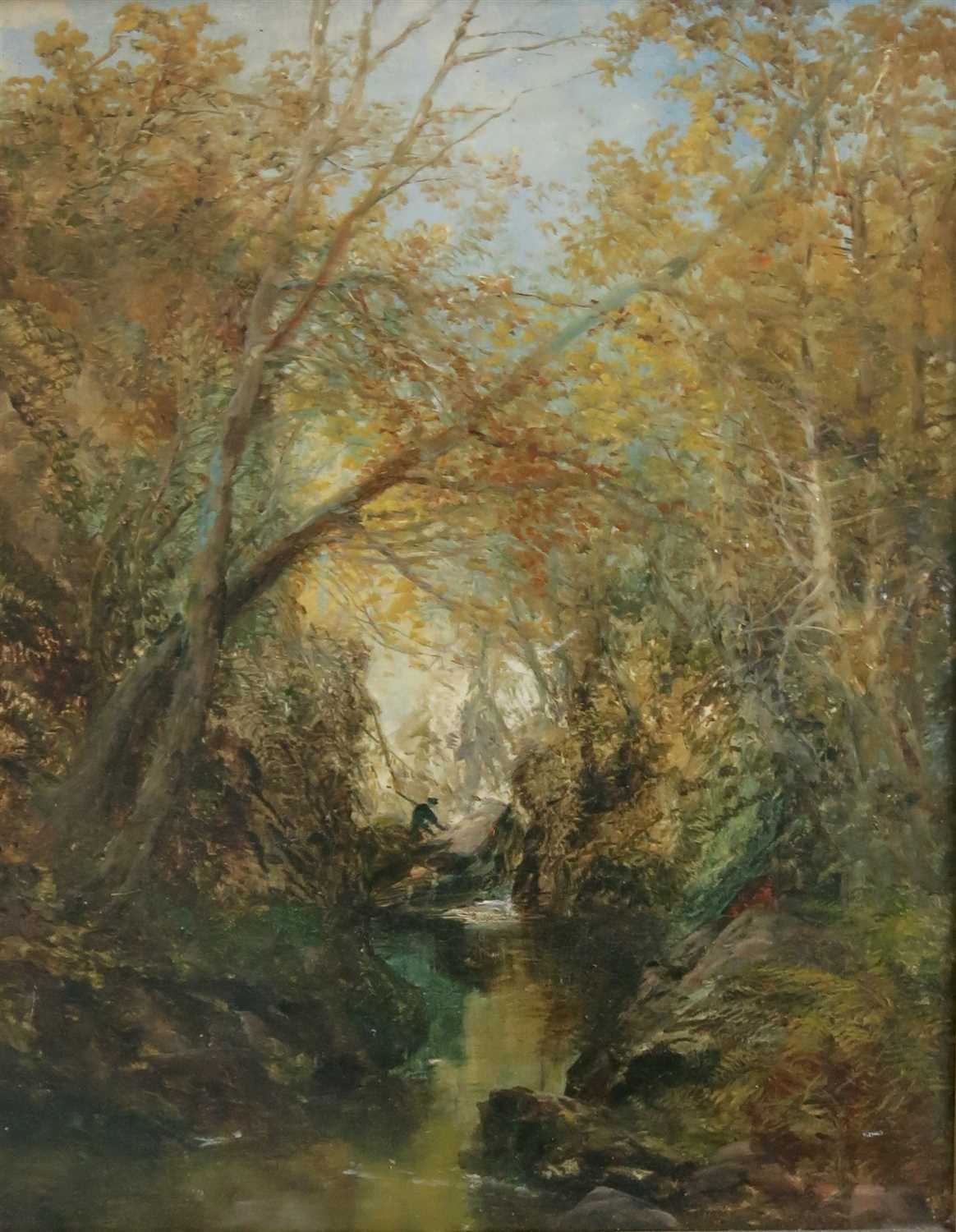 Lot 62 - William WIDGERY (1822-1893) River Landscape...