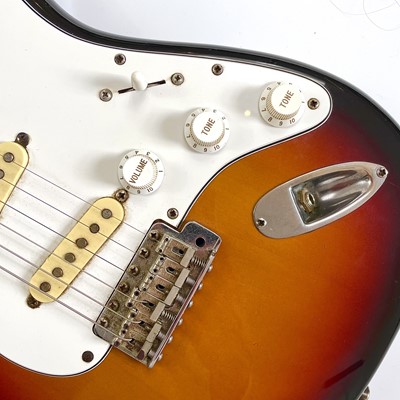 Lot 26 - A 1983 Squier by Fender JV Stratocaster.