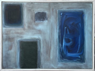 Lot 627 - Celia READ (XX) Colour Moves No.4, 2000 Oil on...