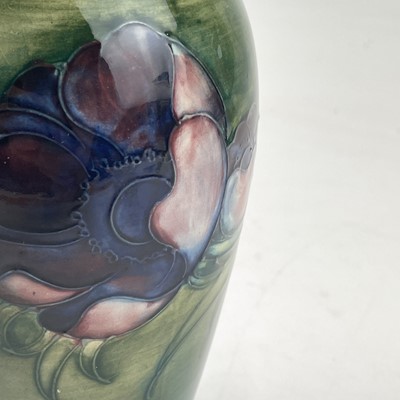 Lot 805 - William Moorcroft, anemone pattern vase, of...