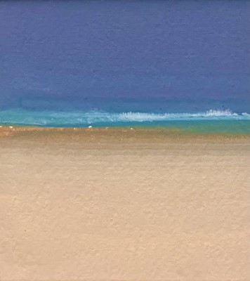 Lot 429 - John MILLER (1931-2002) Beach Gouache on paper...