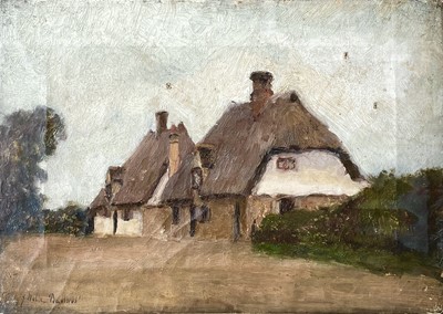 Lot 238 - John Noble BARLOW (1861-1917) Cottages...