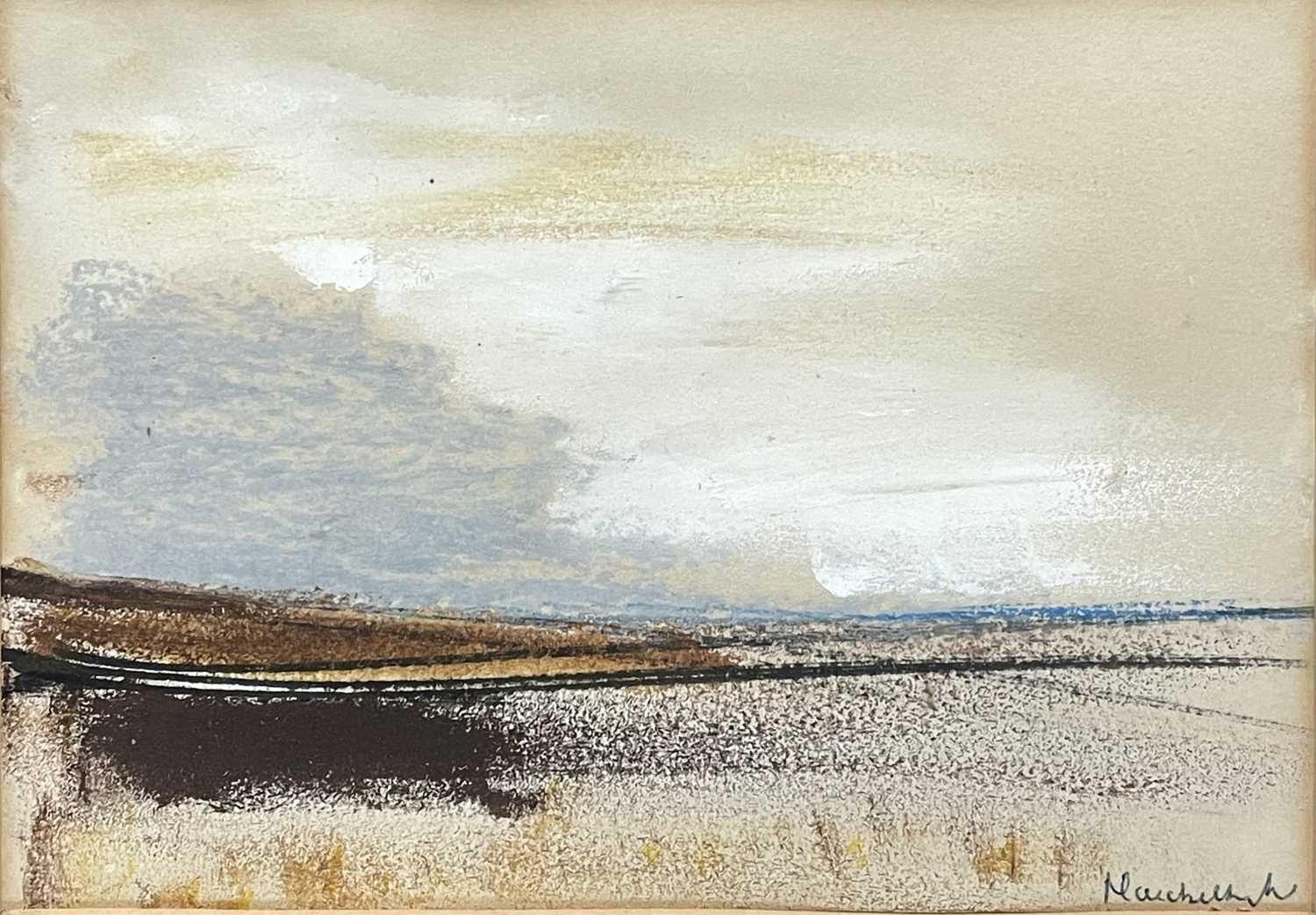 Lot 3 - Margo MAECKELBERGHE (1932-2014) Landscape...