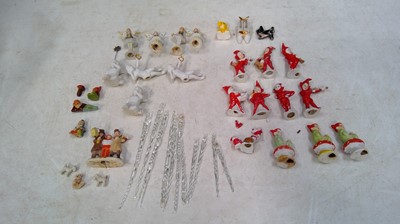 Lot 43 - Various Vintage cake toppers including Fairies...