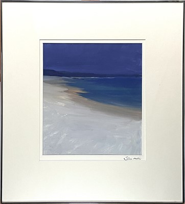 Lot 132 - John MILLER (1931-2002) Cornish Beach Gouache...