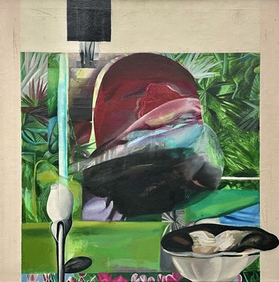 Lot 527 - Jack CRABTREE (1938) Metamorphosis Oil on...