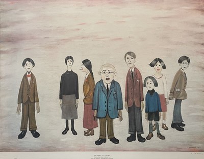 Lot 625 - L. S. LOWRY R.A (1887-1976) His Family...