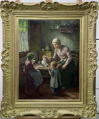 Lot 598 - John Patrick DOWNIE (1871-1945) Tea for the...