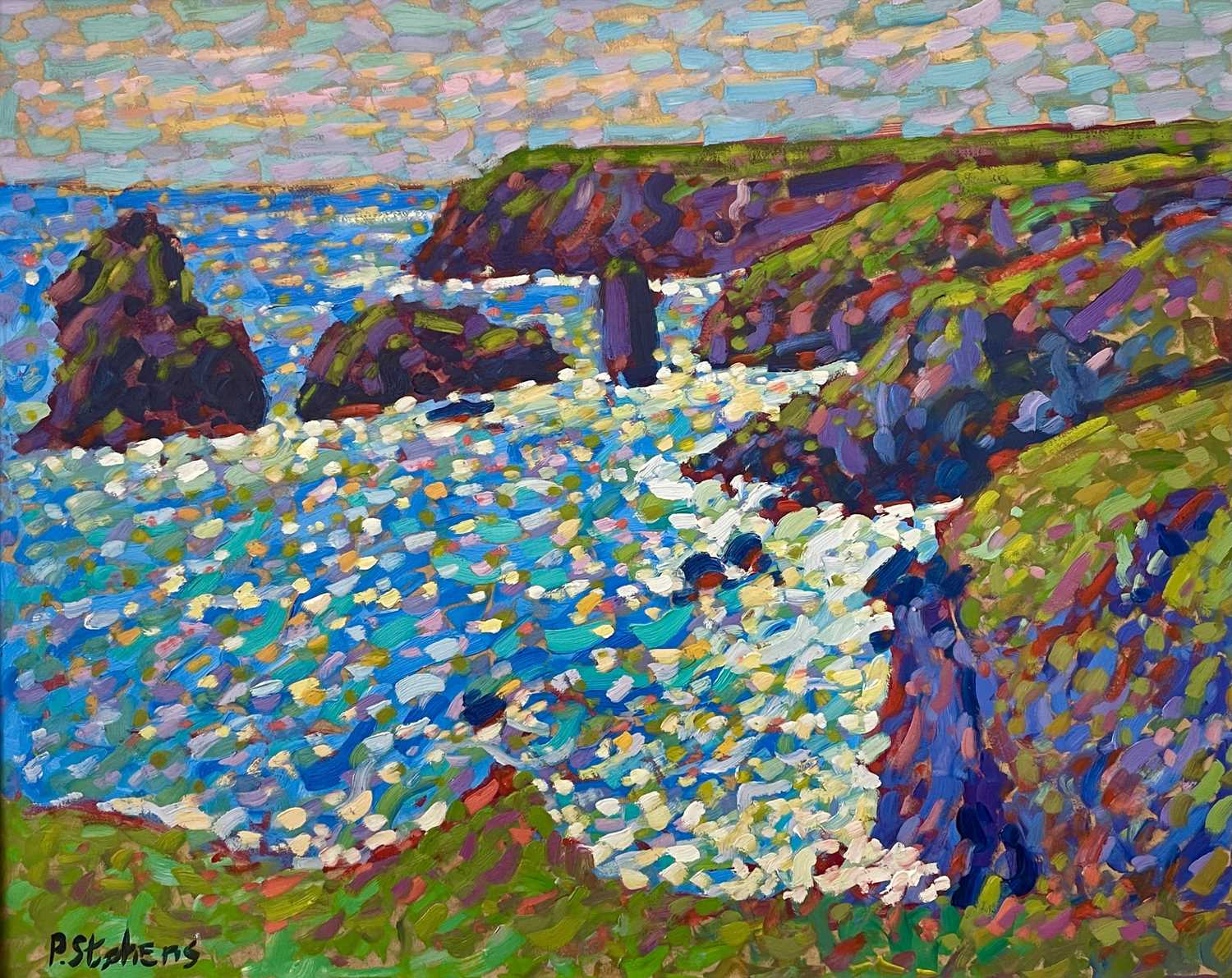 Lot 276 - Paul STEPHENS (1957) Kynance Cove, Cornwall...