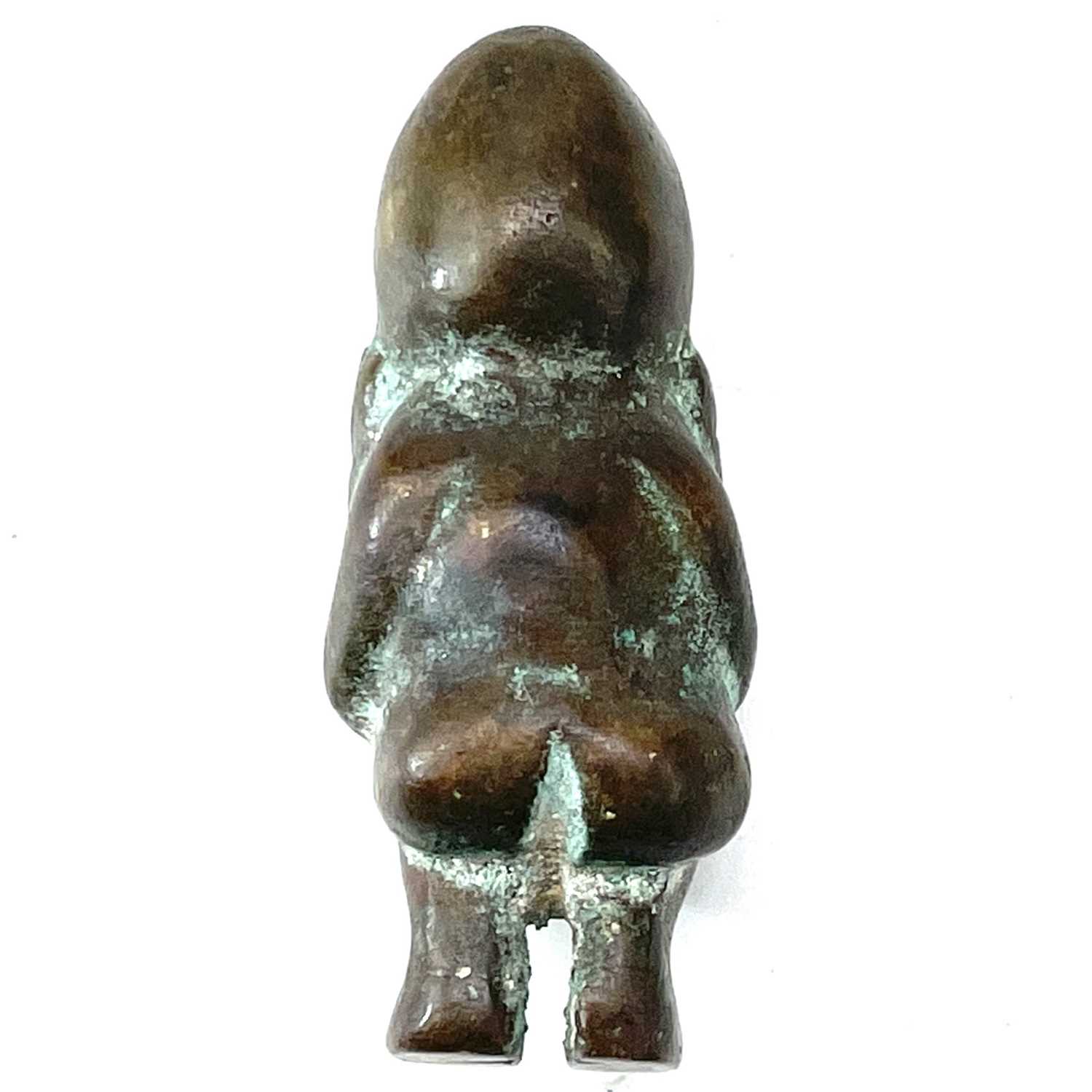 Lot 20 PreColumbian bronze fertility figure