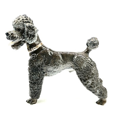 Lot 810 - A Rosenthal porcelain figure of a poodle, with...