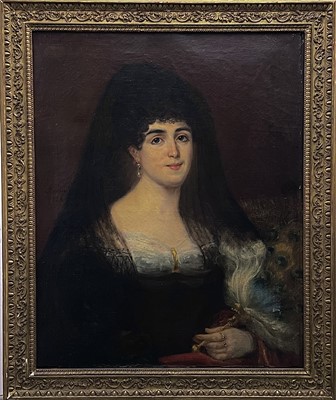 Lot 481 - Jean Hilaire BELLOC (1786-1866) Portrait of a...