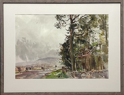 Lot 505 - Frederick LAWSON (1888-1968) Landscape with...